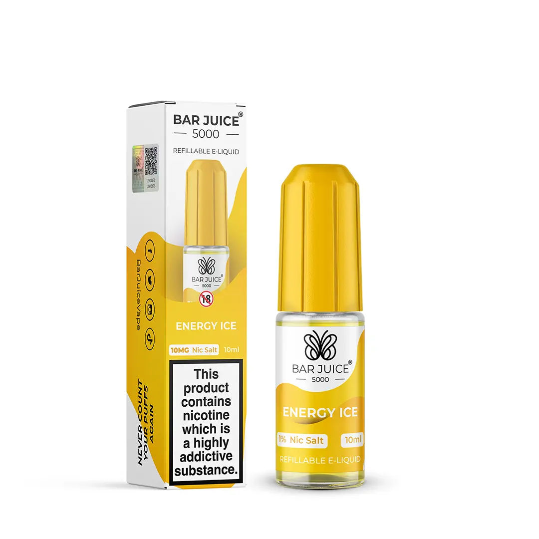 Energy Ice Nic Salt E-Liquid by Bar Juice 5000 10ml