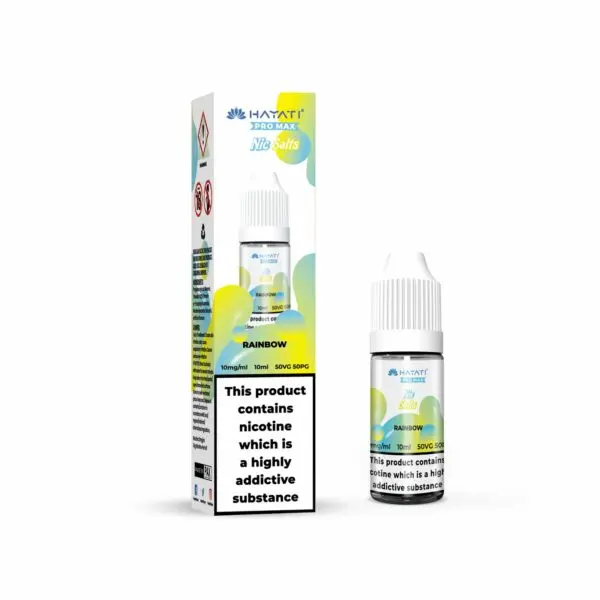 Rainbow Pro Max Nic Salt E-Liquid by Hayati 10ml