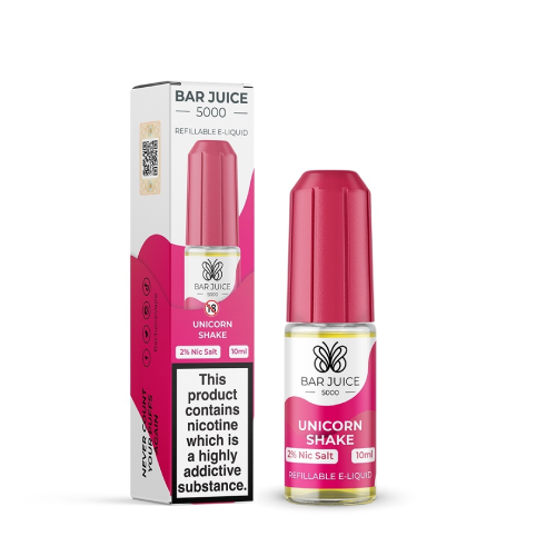 Unicorn Shake Nic Salt E-Liquid by Bar Juice 5000 10ml