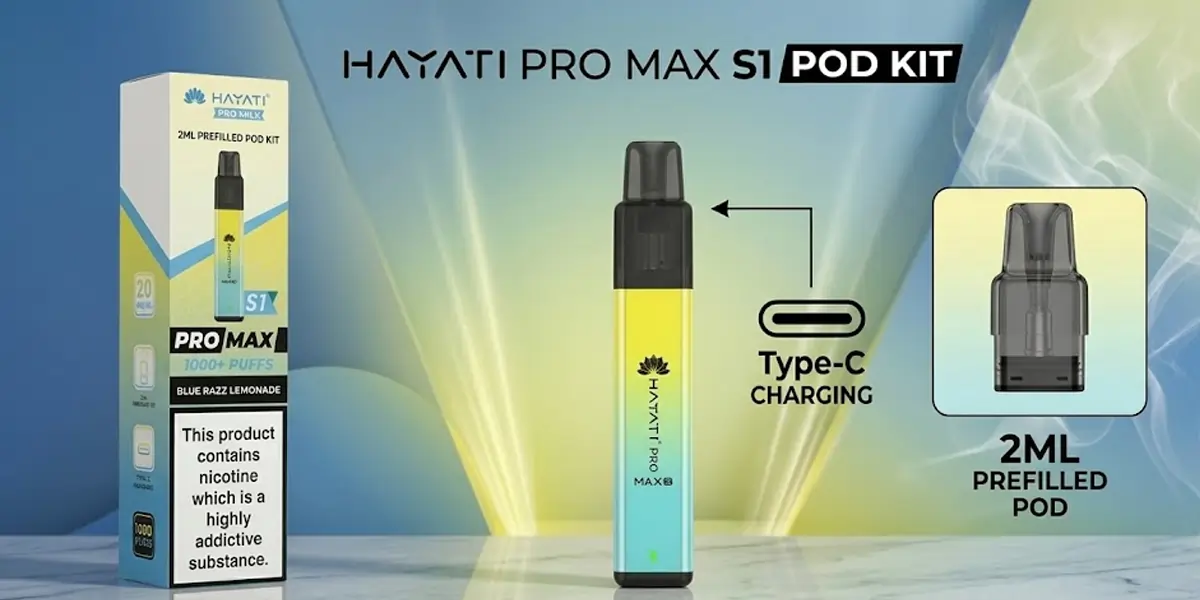 Hayati Pro Max S1 Prefilled Pod Kit - Image 7