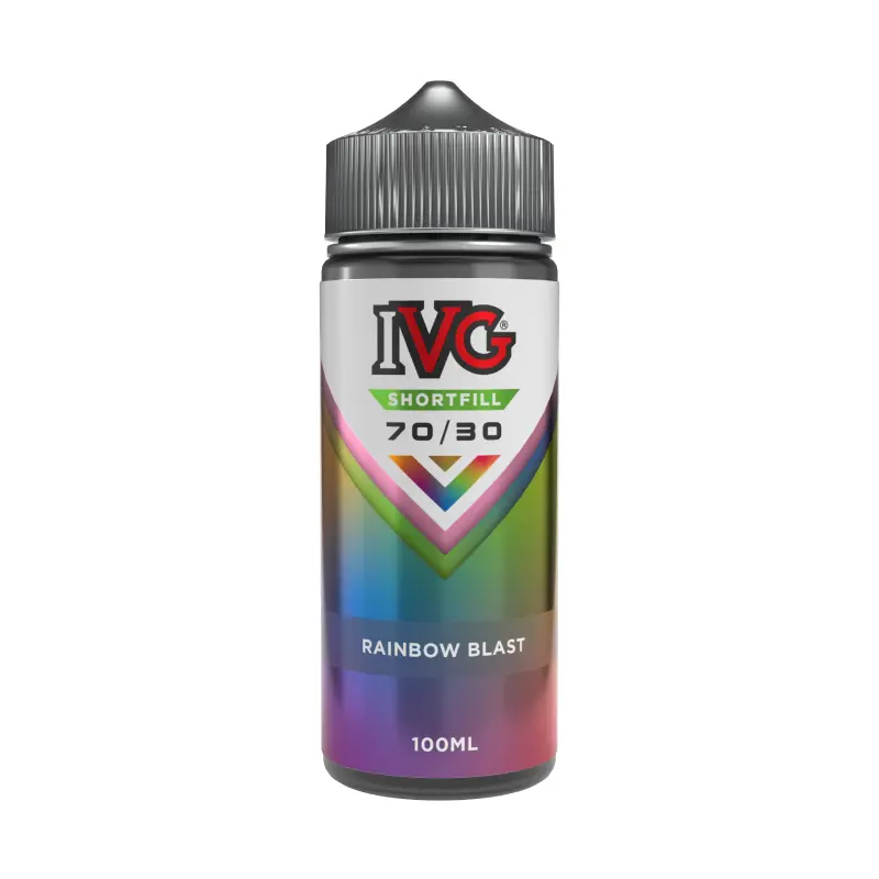 Rainbow Blast 70/30 Shortfill E-Liquid by IVG 100ml