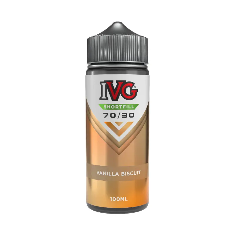 Vanilla Biscuit 70/30 Shortfill E-Liquid by IVG 100ml