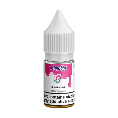 Bubblegum Nic Salt E-Liquid by Kingston Bar Salts 10ml