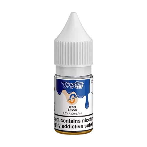 Iron Bruce Nic Salt E-Liquid by Kingston Bar Salts 10ml