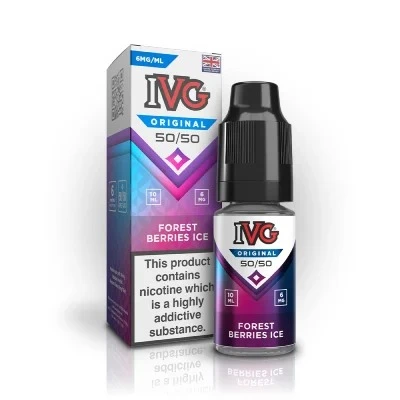 Forest Berries Ice 50/50 Original E-Liquid by IVG 10ml
