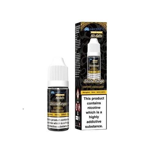 Bru Ice Lemon Mint Pro Max Shisha Nic Salt E-Liquid by Hayati 10ml