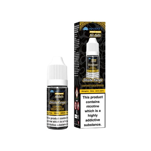 Bru Ice Ruby Lychee Pro Max Shisha Nic Salt E-Liquid by Hayati 10ml