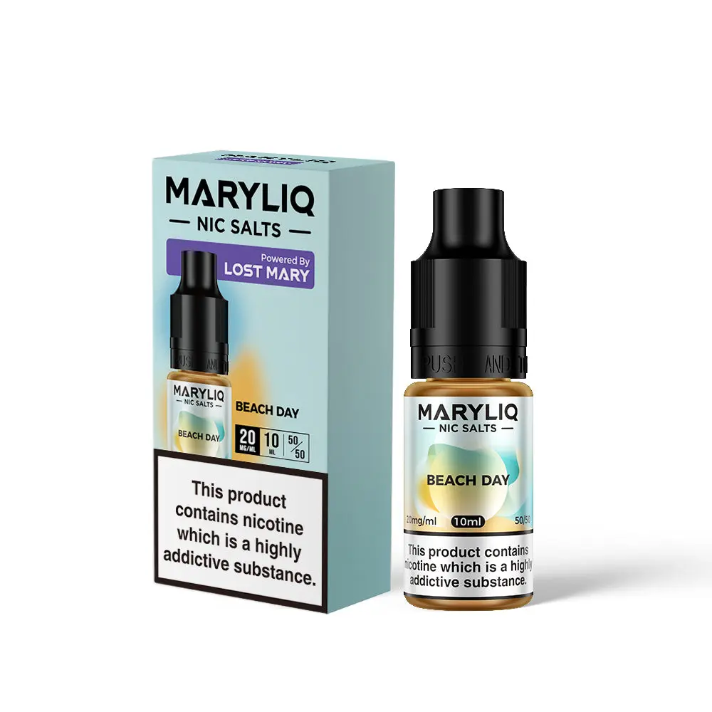 Beach Day Maryliq Nic Salt E-Liquid by Lost Mary 10ml