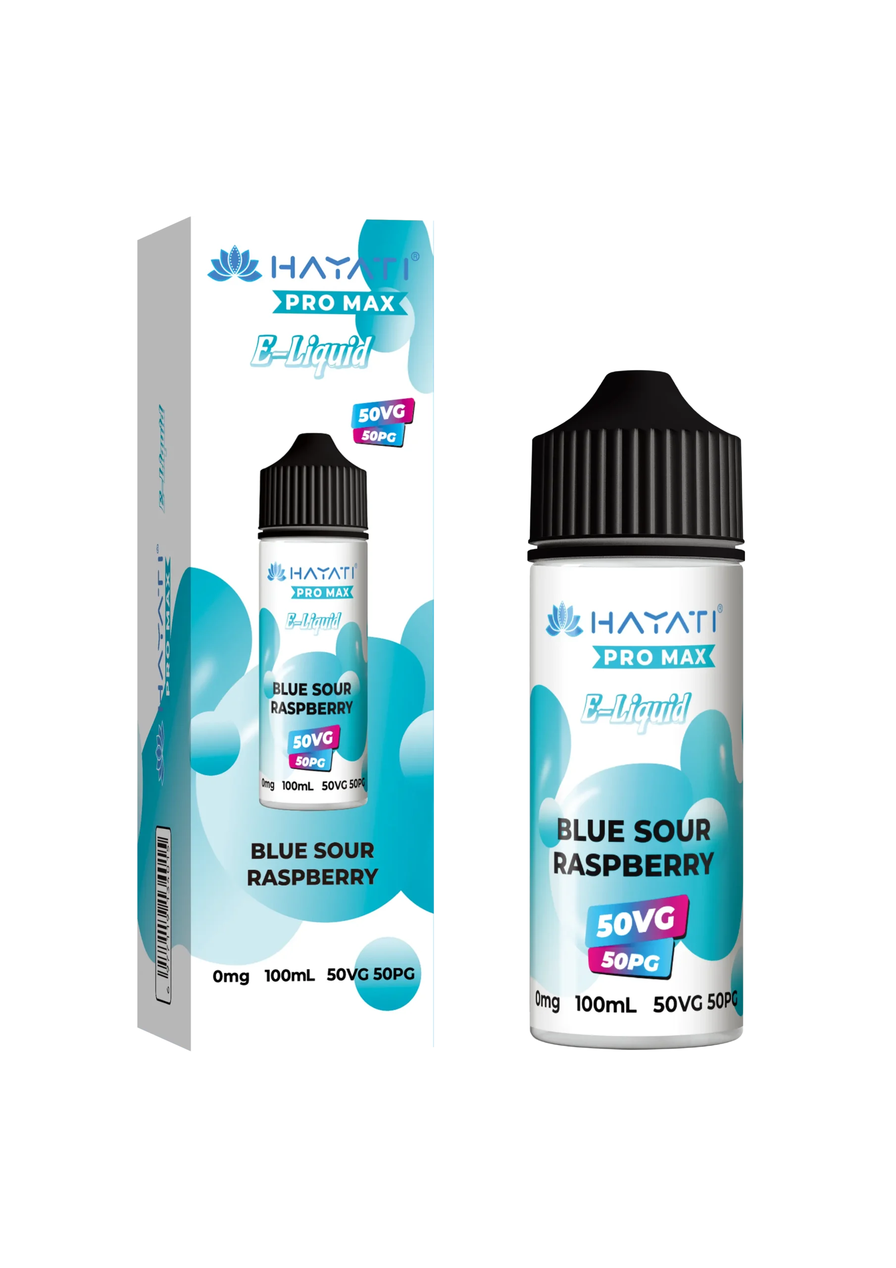 Blue Sour Raspberry 50/50 Shortfill E-Liquid by Hayati Pro Max 100ml