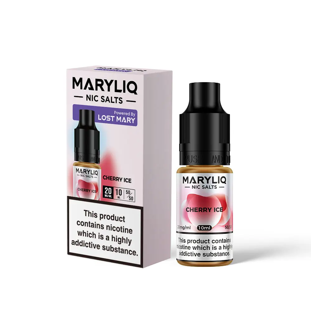 Cherry Ice Maryliq Nic Salt E-Liquid by Lost Mary 10ml