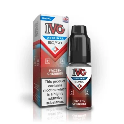 Frozen Cherries 50/50 Original E-Liquid by IVG 10ml