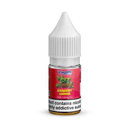 Strawberry Lemonade Nic Salt E-Liquid by Kingston Get Fruity Salt 10ml