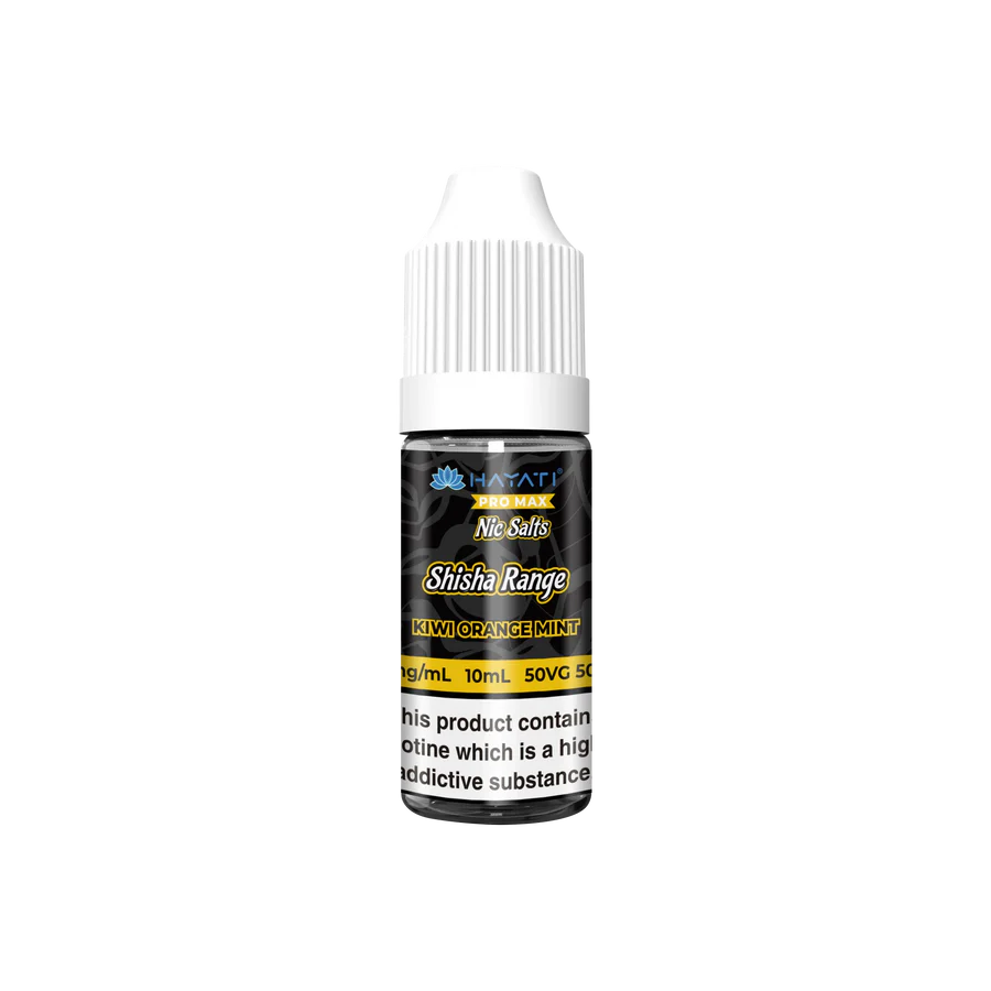 Kiwi Orange Mint Pro Max Shisha Nic Salt E-Liquid by Hayati 10ml