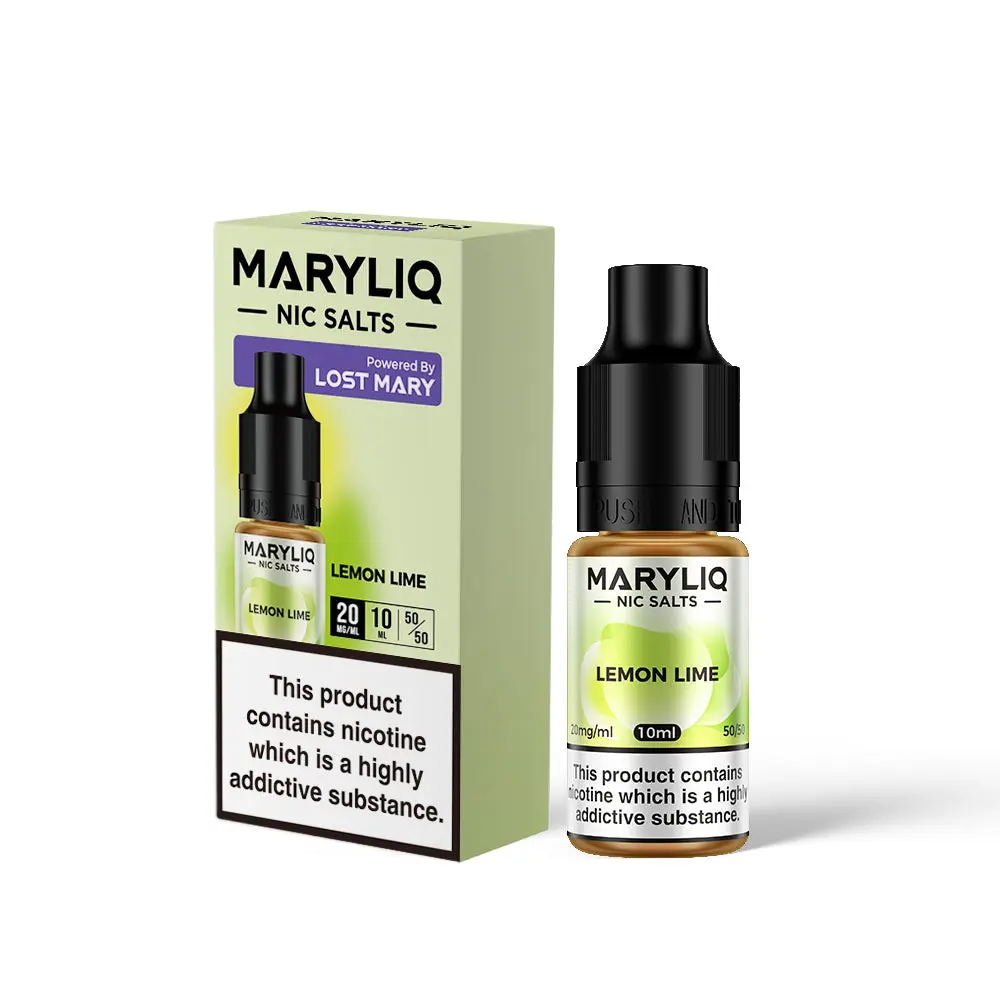 Lemon Lime Maryliq Nic Salt E-Liquid by Lost Mary 10ml