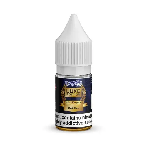 Mad Blue Nic Salt E-Liquid by Kingston Luxe Edition 10ml