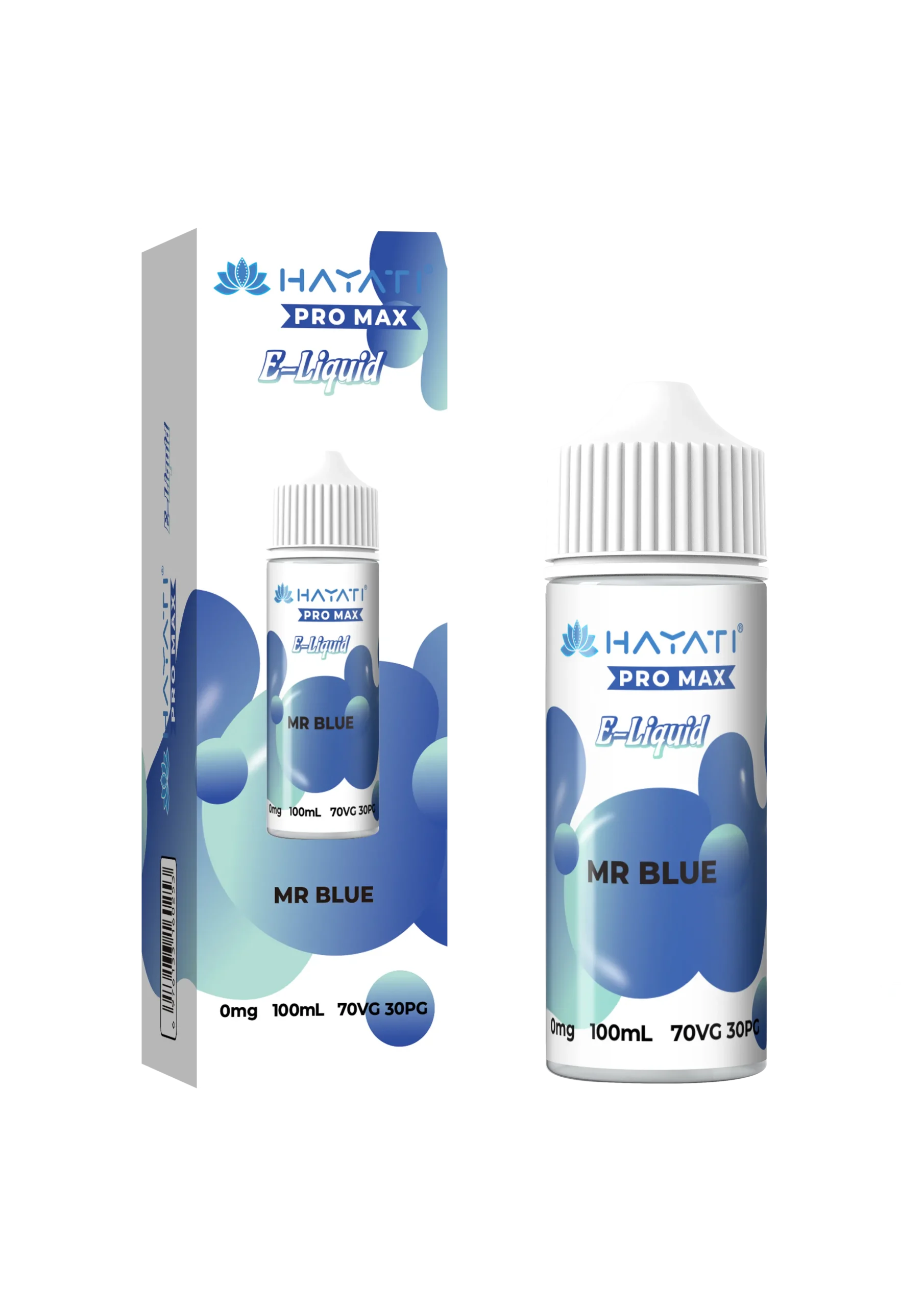 Mr Blue 70/30 Shortfill E-Liquid by Hayati Pro Max 100ml