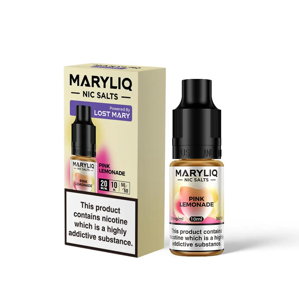Pink Lemonade Maryliq Nic Salt E-Liquid by Lost Mary 10ml