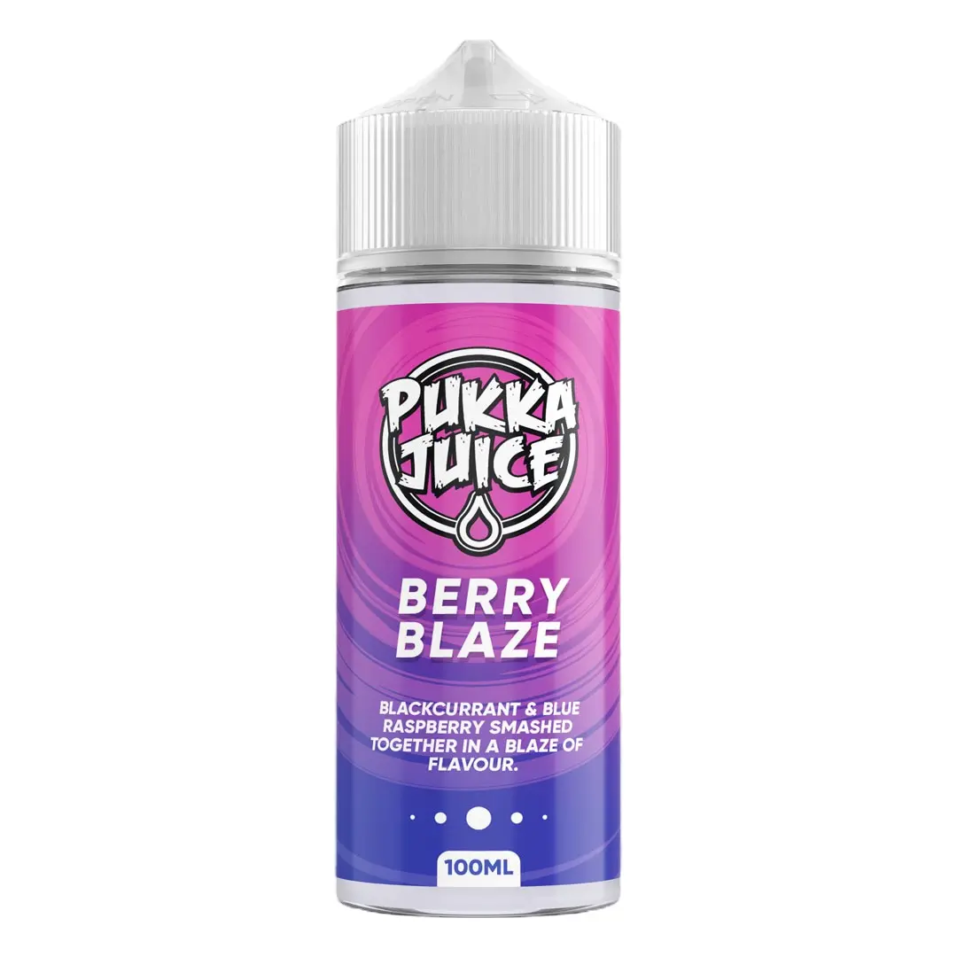 Berry Blaze 100ml Shortfill E-Liquid by Pukka Juice