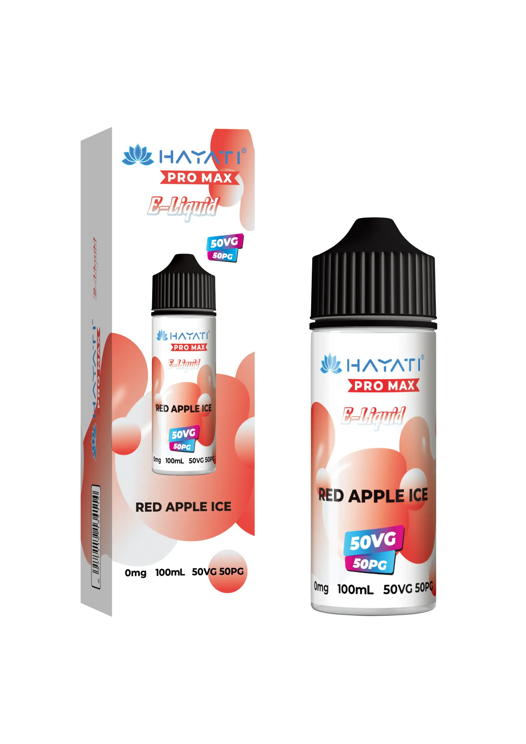Red Apple Ice 50/50 Shortfill E-Liquid by Hayati Pro Max 100ml
