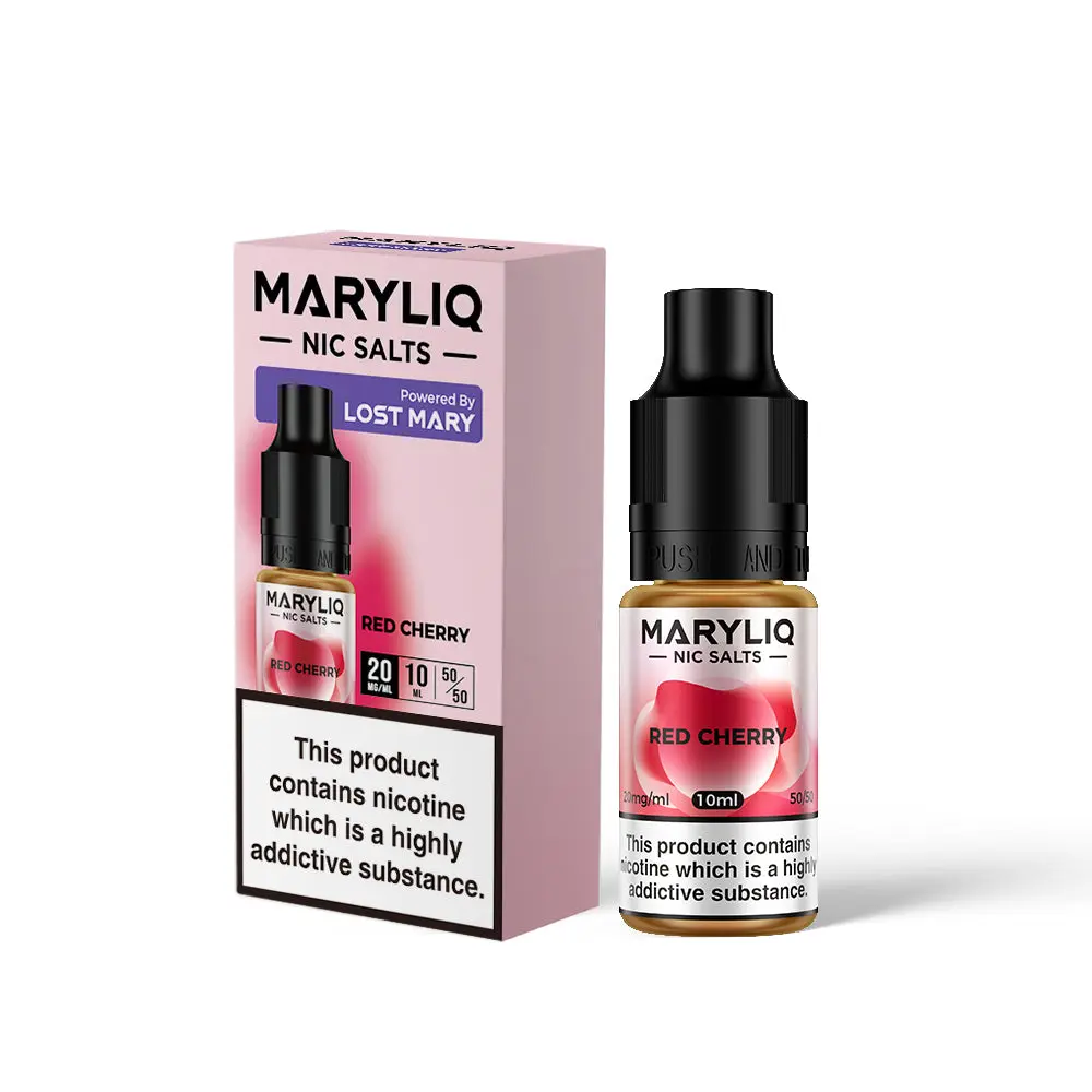 Red Cherry Maryliq Nic Salt E-Liquid by Lost Mary 10ml