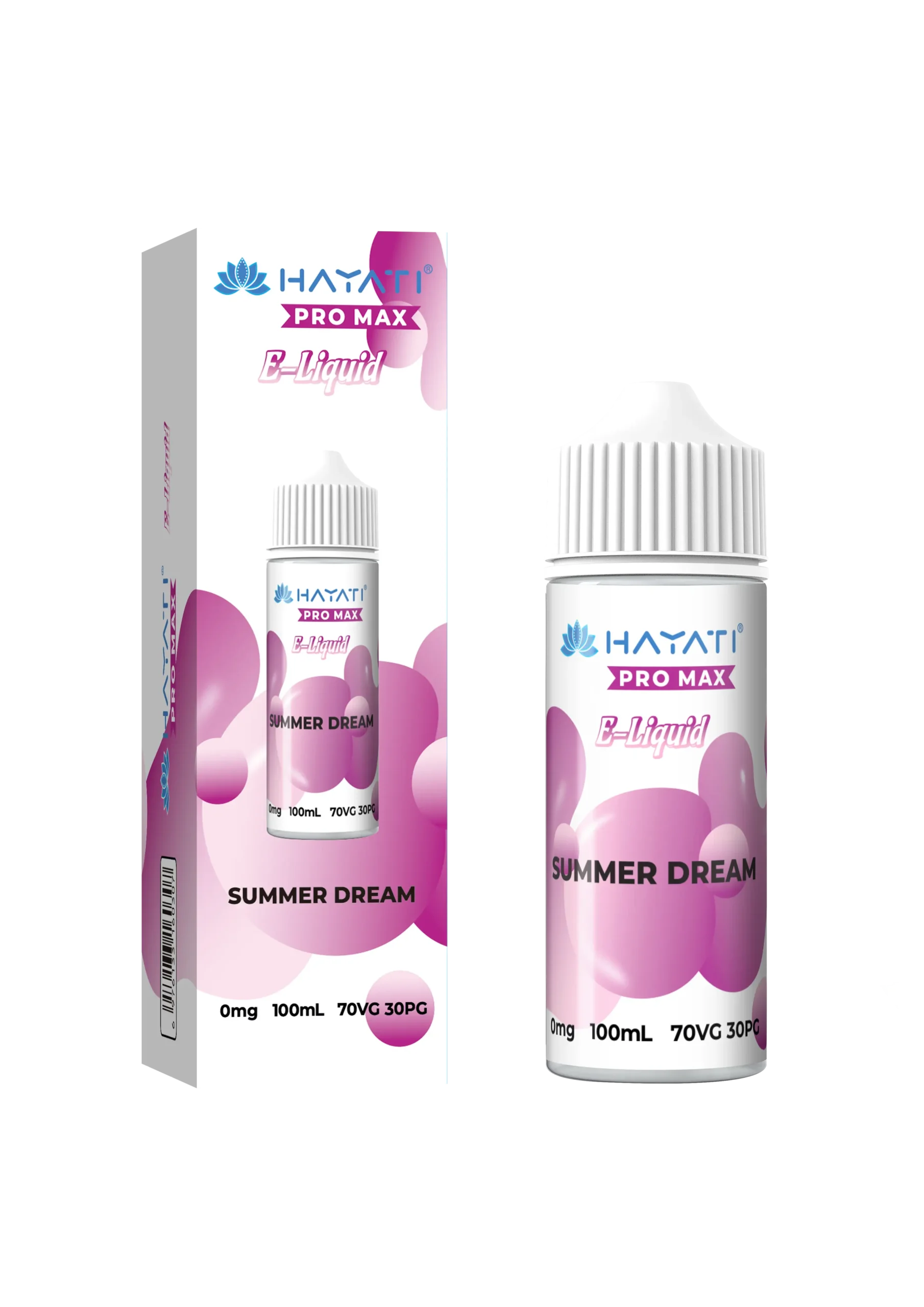 Summer Dream 70/30 Shortfill E-Liquid by Hayati Pro Max 100ml