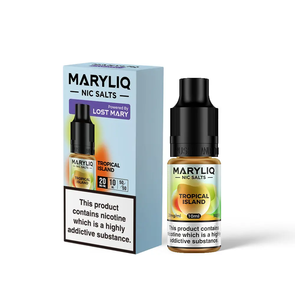 Tropical Island Maryliq Nic Salt E-Liquid by Lost Mary 10ml
