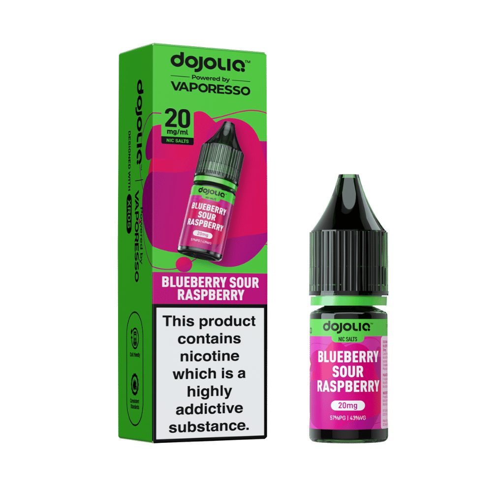 Blueberry Sour Raspberry Dojo Liq Nic Salt E-Liquid by Vaporesso 10ml