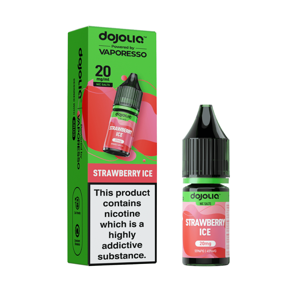 Strawberry Ice Dojo Liq Nic Salt E-Liquid by Vaporesso 10ml