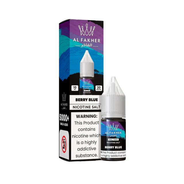 Berry Blue Nic Salt E-Liquid by Al Fakher 10ml
