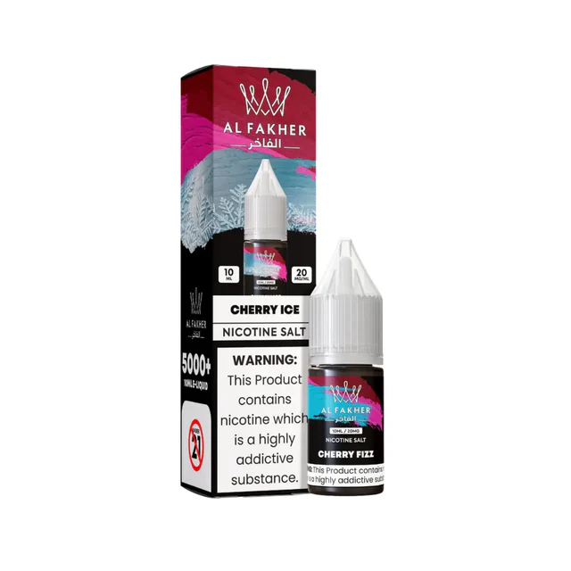 Cherry Ice Nic Salt E-Liquid by Al Fakher 10ml