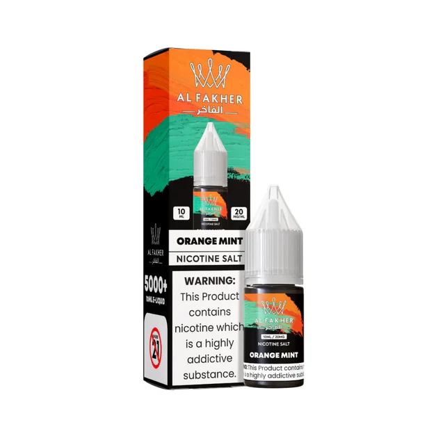 Orange Mint Nic Salt E-Liquid by Al Fakher 10ml