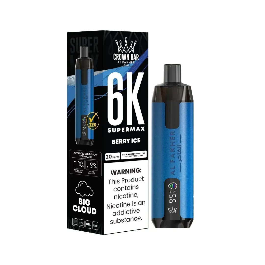Al Fakher Crown Bar 6K Supermax Vape Kit