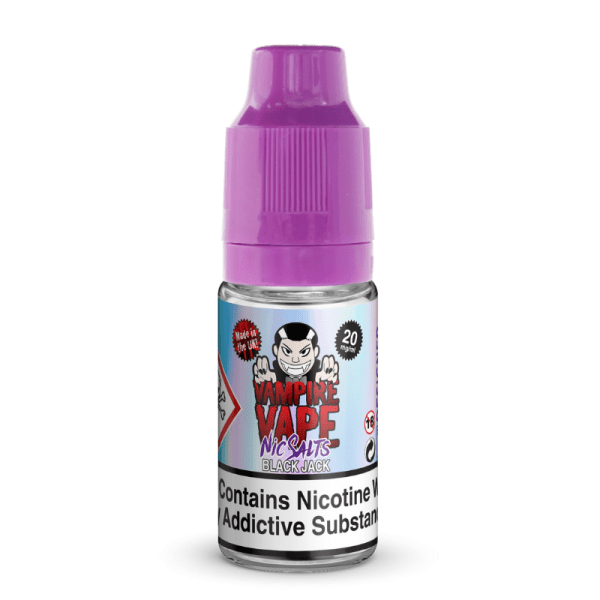 Blackjack Nic Salt E-Liquid by Vampire Vape 10ml