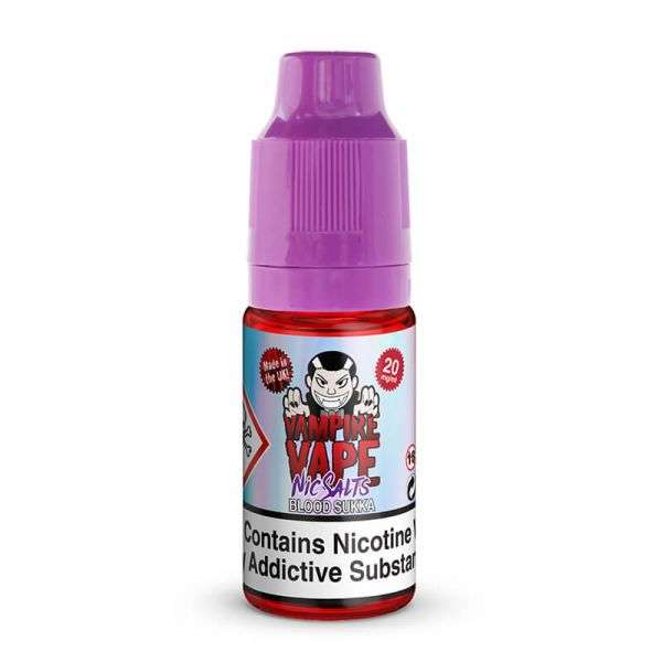 Blood Sukka Nic Salt E-Liquid by Vampire Vape 10ml