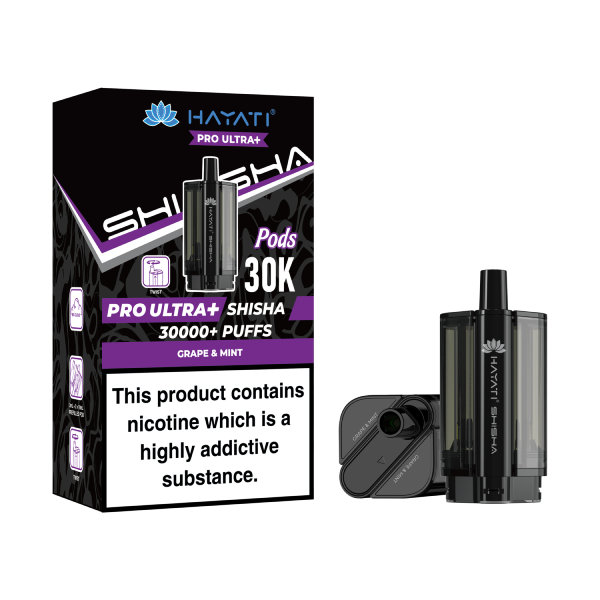 Hayati Pro Ultra Plus Shisha 30K Prefilled Pods - Image 5