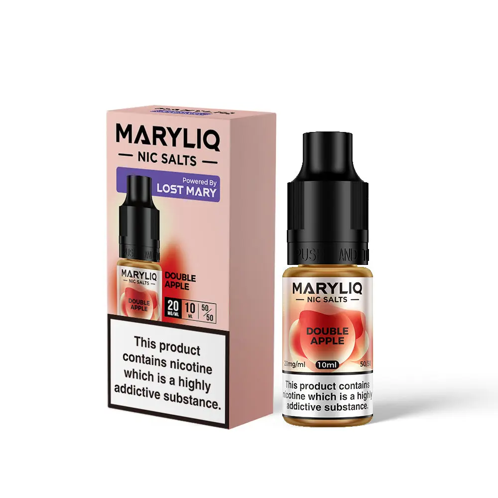 Double Apple Maryliq Nic Salt E-Liquid by Lost Mary 10ml