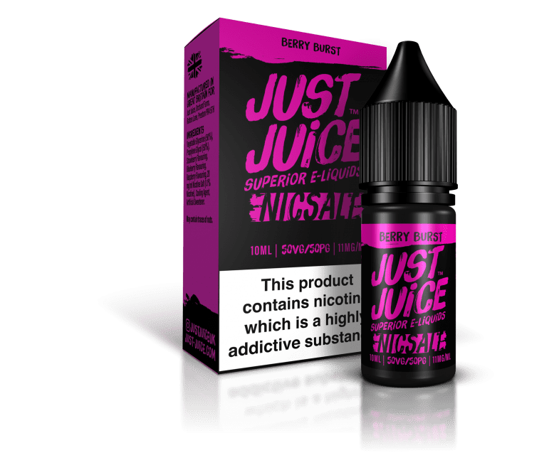 Berry Burst Nic Salt E-Liquid by Just Juice 10ml