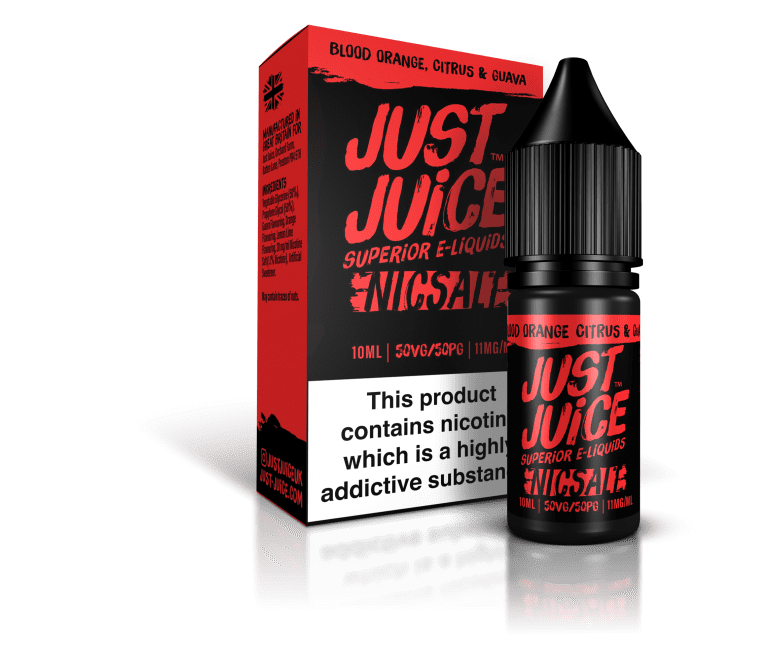 Blood Orange, Citrus & Guava Nic Salt E-Liquid by Just Juice 10ml