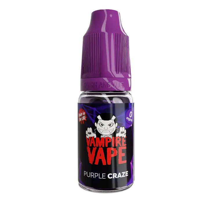 Purple Craze 10ml E-Liquid by Vampire Vape