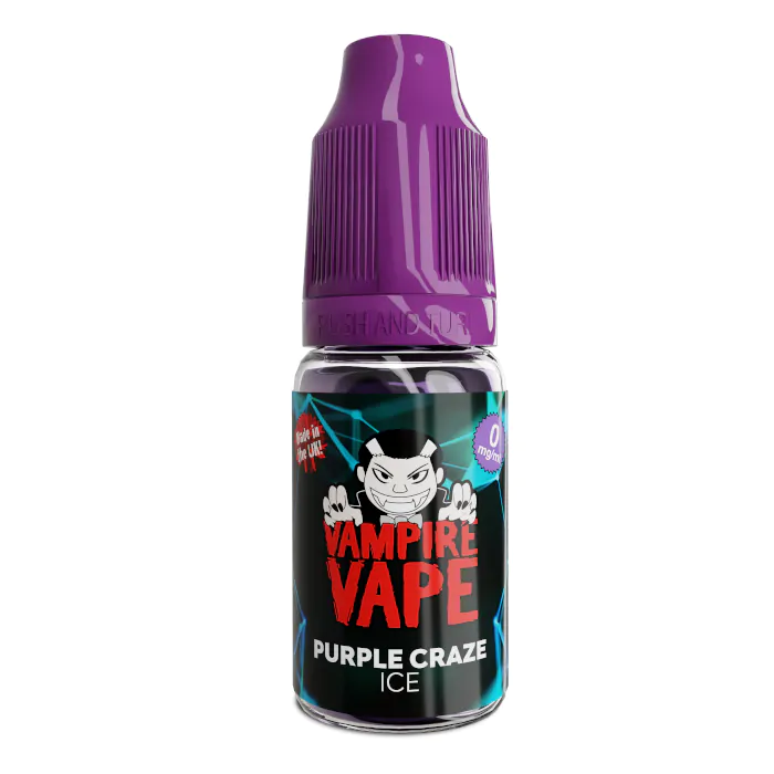 Purple Craze Ice 10ml E-Liquid by Vampire Vape