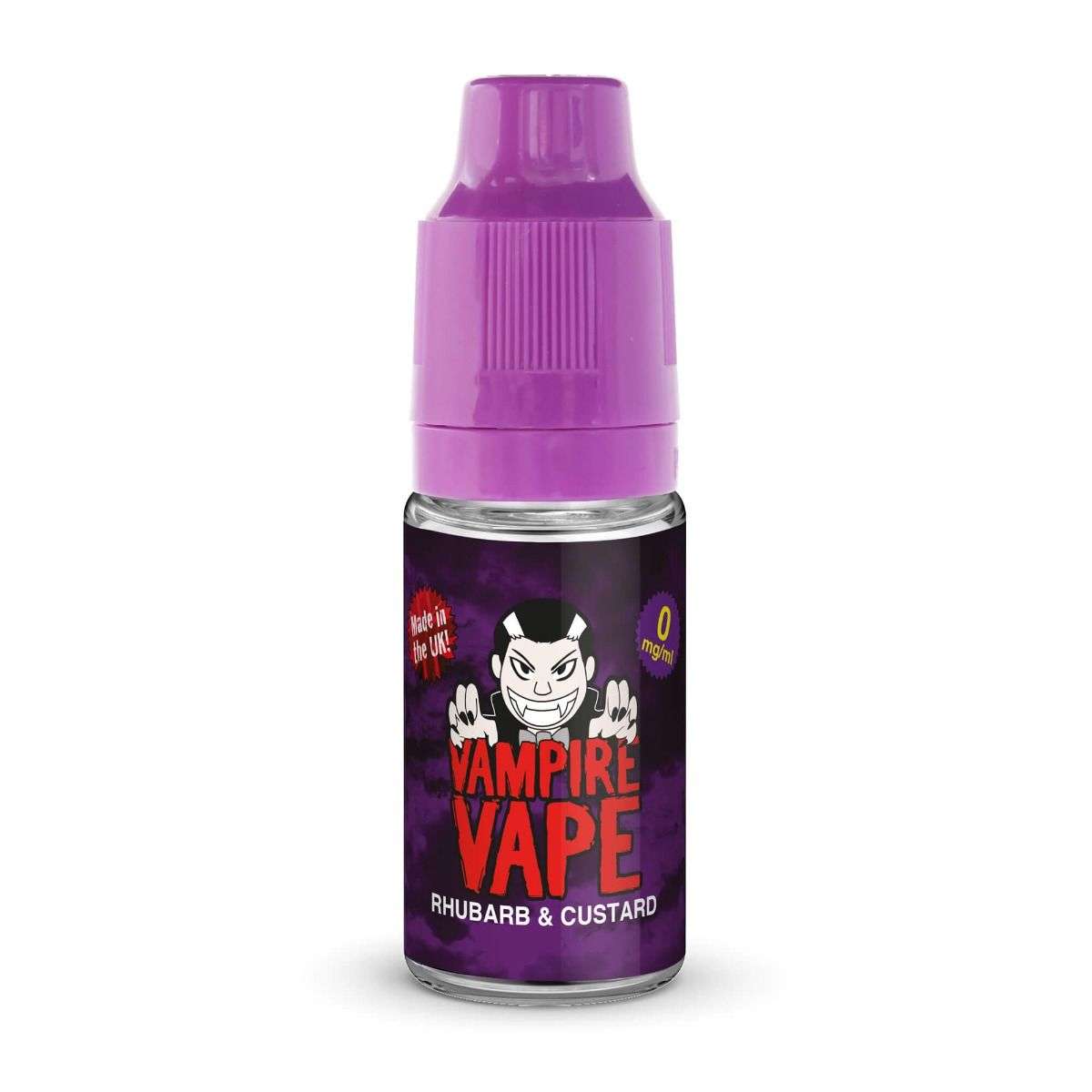 Rhubarb Custard 10ml E-Liquid by Vampire Vape
