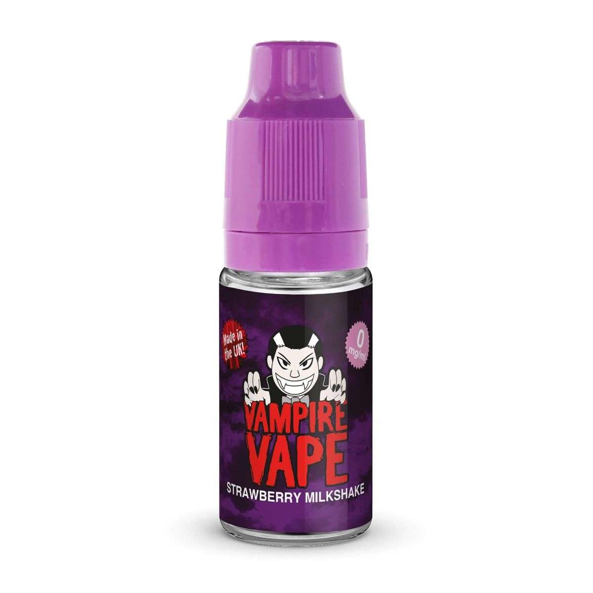 Strawberry Milkshake 10ml E-Liquid by Vampire Vape