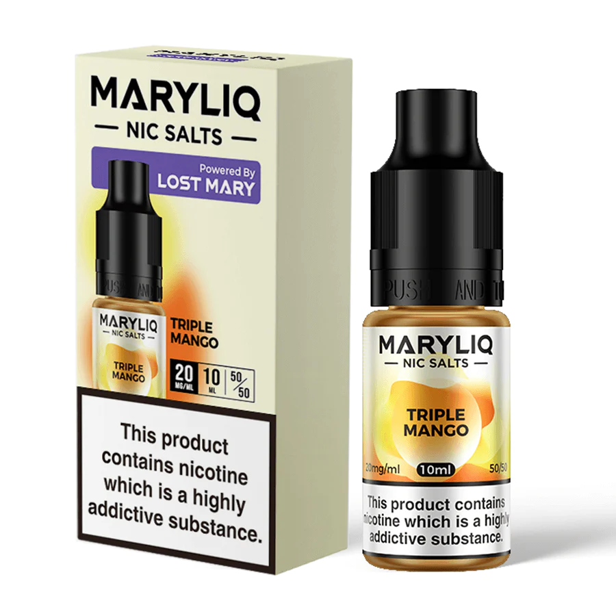 Triple Mango Maryliq Nic Salt E-Liquid by Lost Mary 10ml