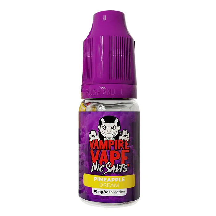 Pineapple Dream Nic Salt E-Liquid by Vampire Vape 10ml