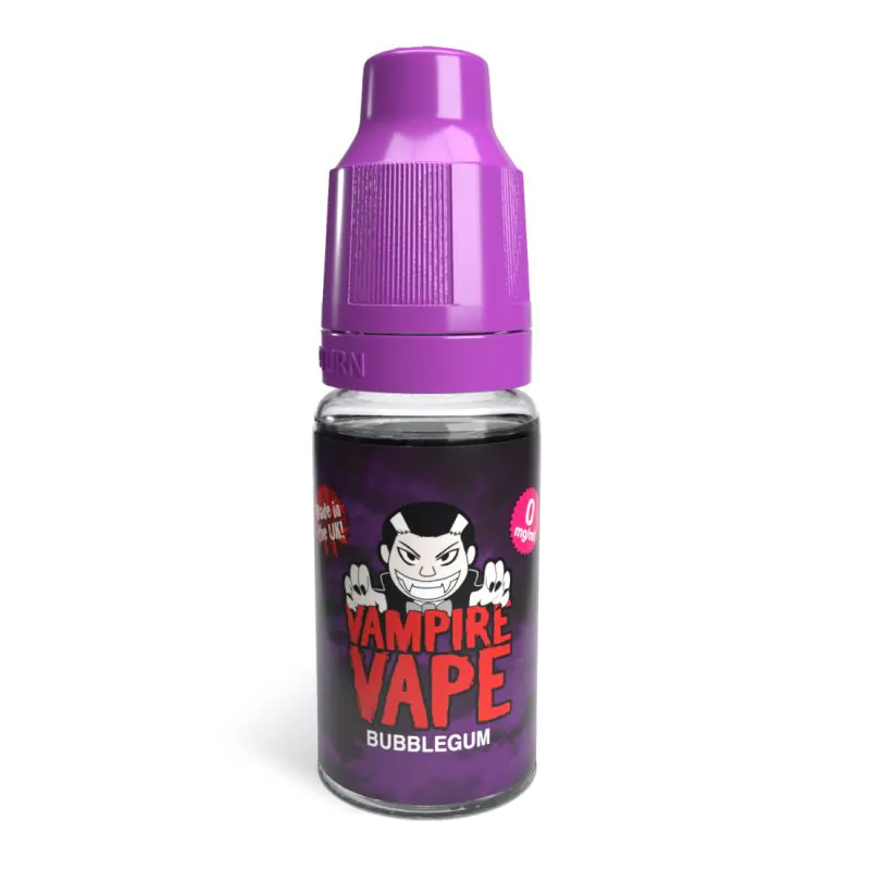 Bubblegum 10ml E-Liquid by Vampire Vape