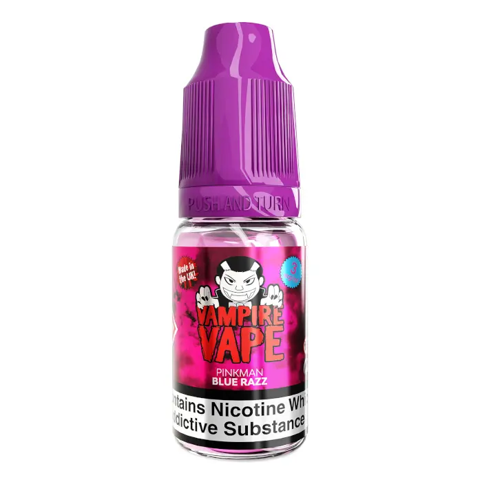Pinkman Blue Razz 10ml E-Liquid by Vampire Vape